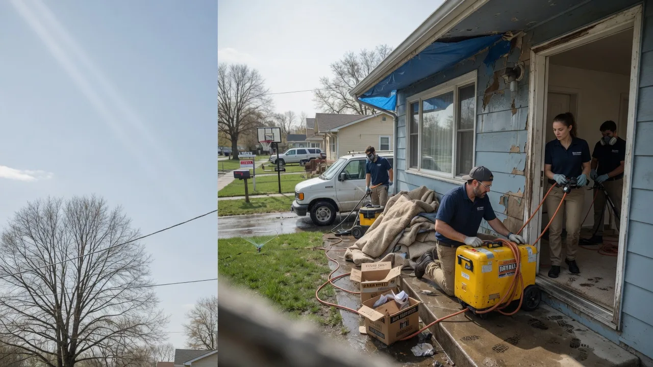 Basement Flood Cleanup in Call, TX near me